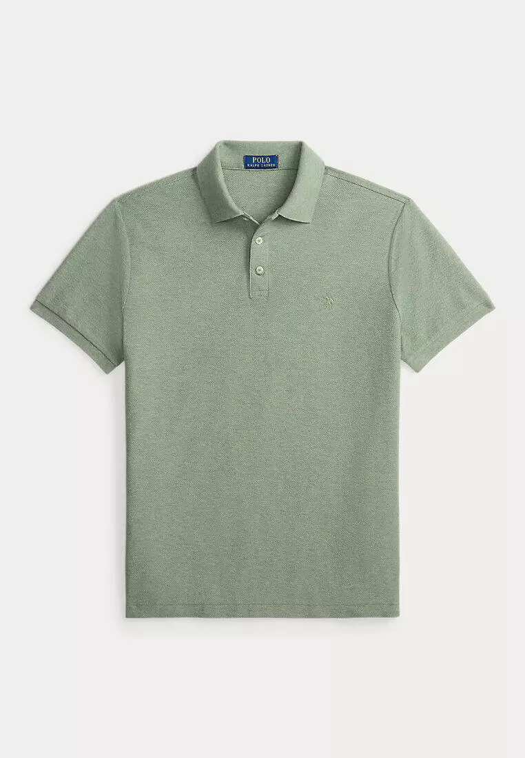 Custom Slim Fit Honeycomb-Mesh Polo