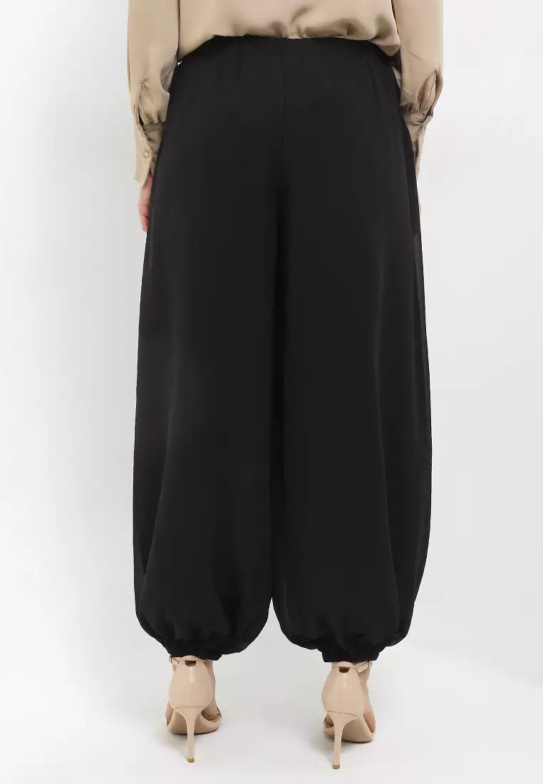 Chiffon Balloon Pants