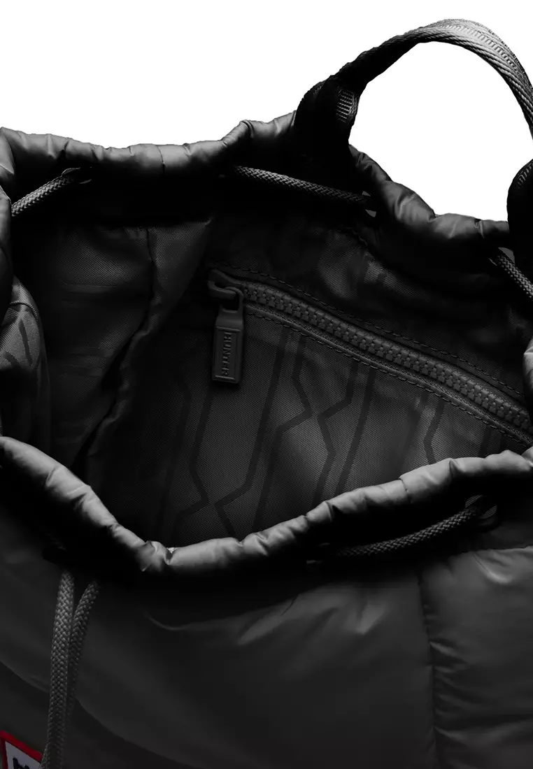 SMOCKED PUFFER BACKPACK