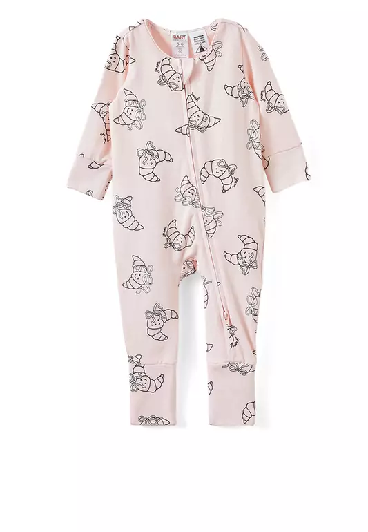 The Long Sleeve Zip Romper