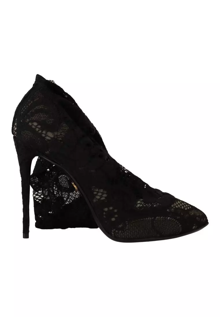 Dolce and outlet gabbana lace boots