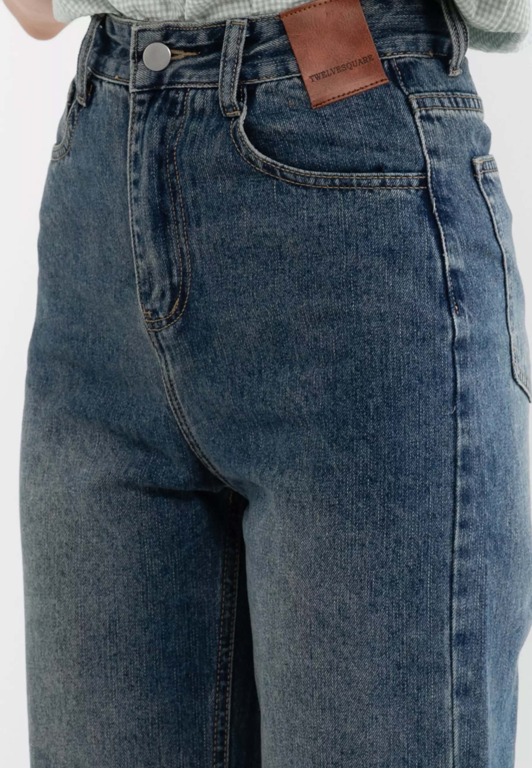 Rhiannon High Waist Straight Jeans