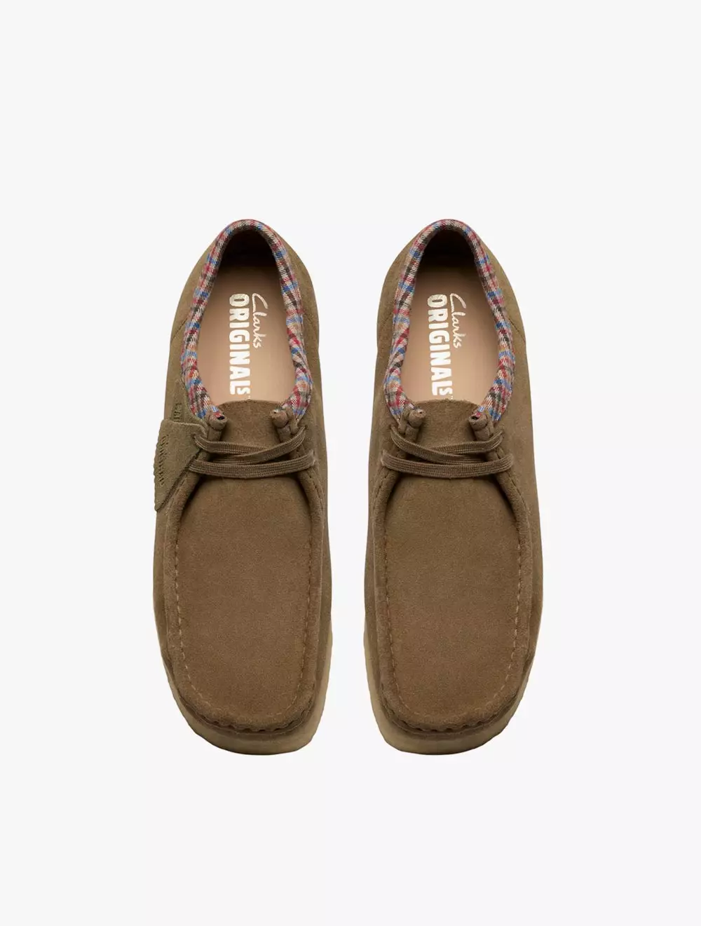 Clarks Wallabee Dark Taupe Combi