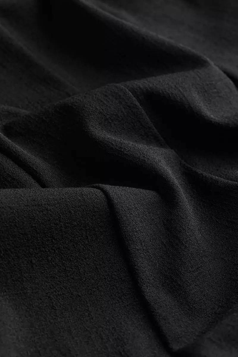 Turtleneck jersey dress