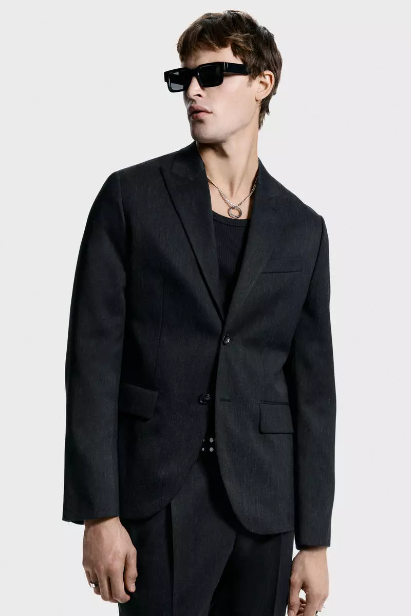 Regular Fit Single-breasted jacket