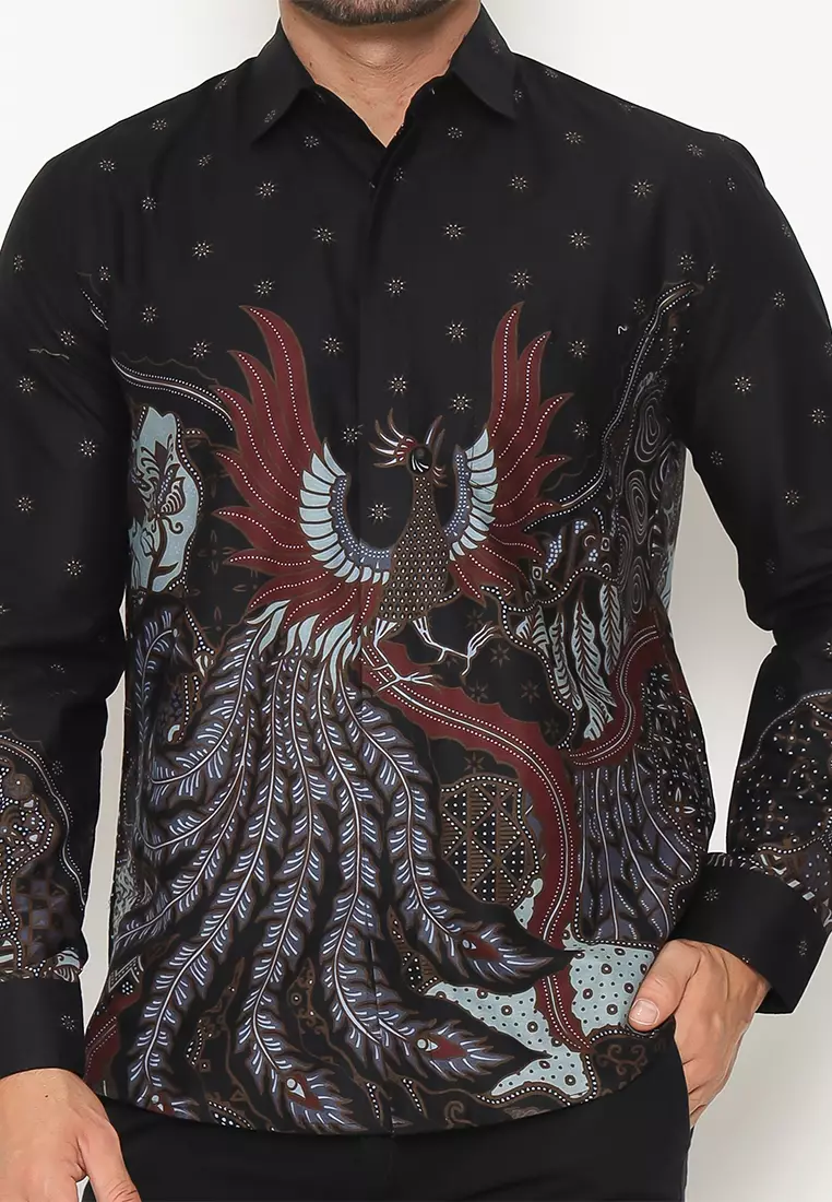 MY AKSA BATIK PRIA KEMEJA PANJANG FURING JIMMY JACINTA