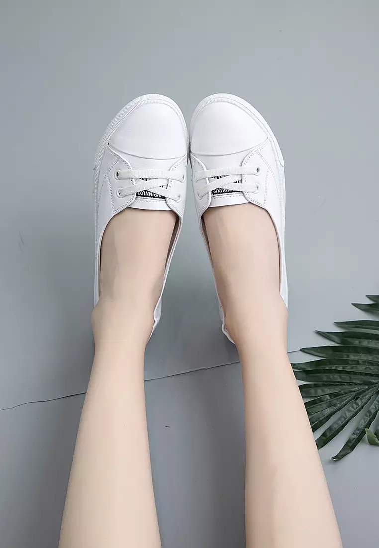 Smart Causal Leather Sneakers RX12812