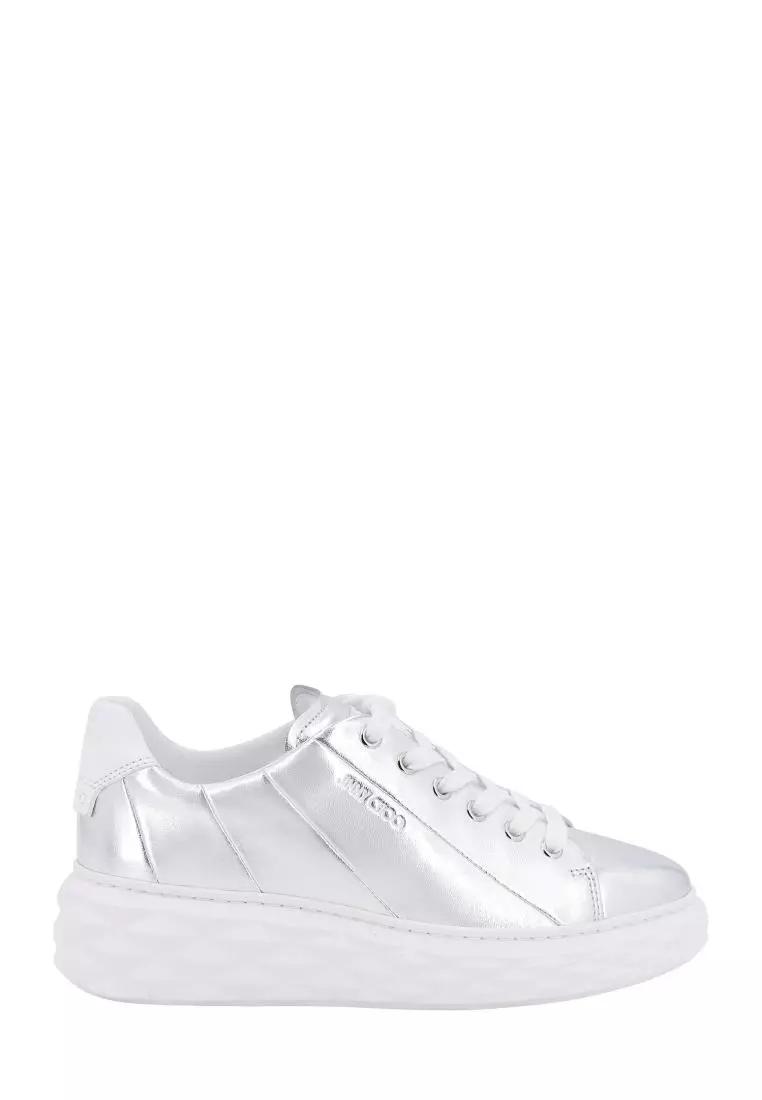 Jimmy choo cheap silver sneakers