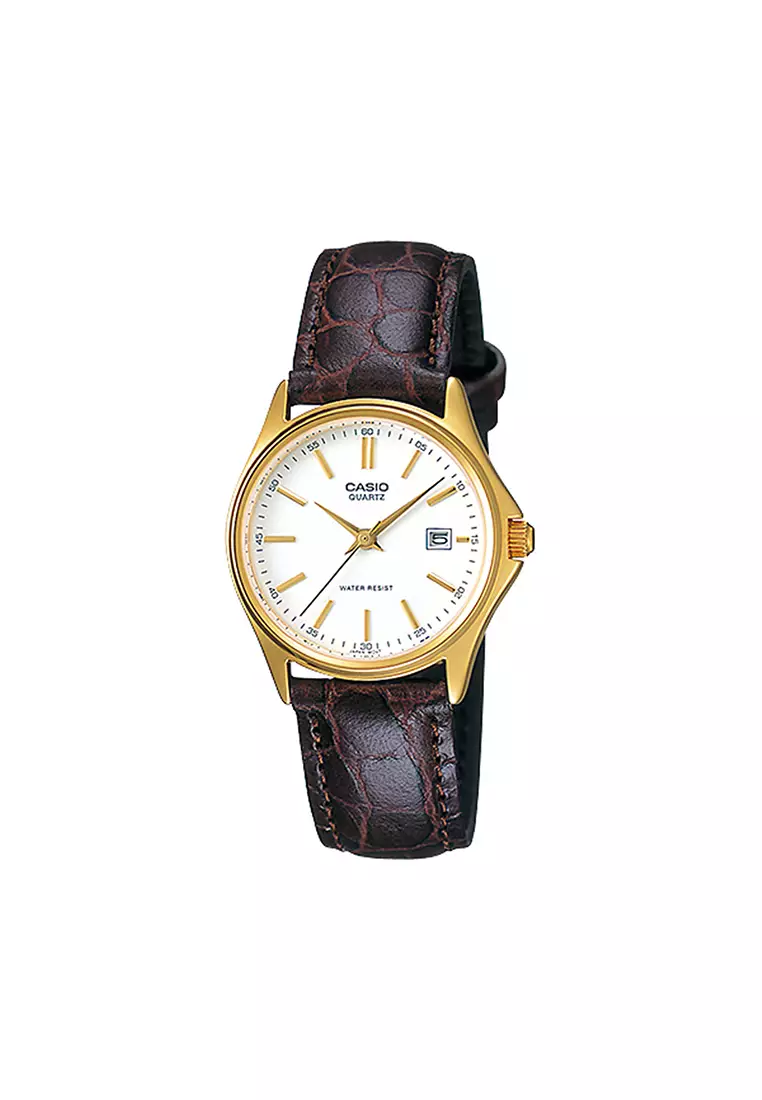 Buy Casio Watches Women's Analog Watch LTP-1183Q-7A Brown Genuine