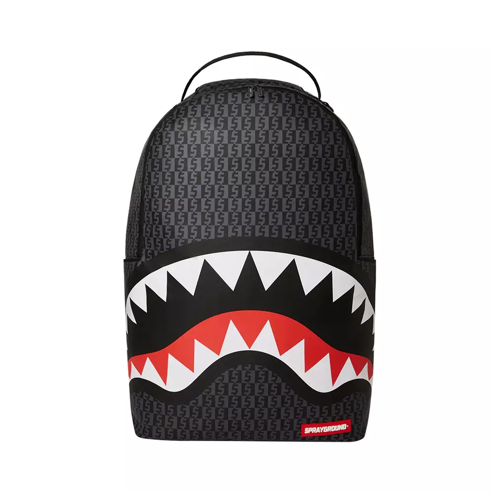 Backpack Sprayground SHARK SHAPE CHECK SAVAGE Green