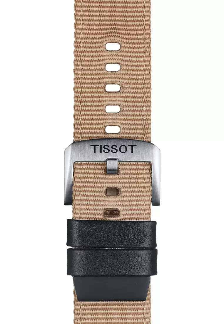 Buy Tissot Tissot Official Beige Fabric Strap Lugs 22 mm