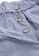 RedCheri blue Blue Front Button Tapered Pants 2CE02AA7B5BFD3GS_3