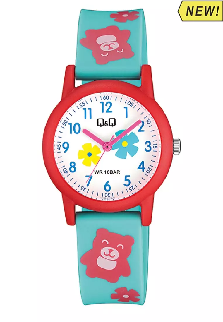 Jual Q&Q Q&Q QNQ QQ Original Kids Watch Jam Tangan Anak Tali Karet