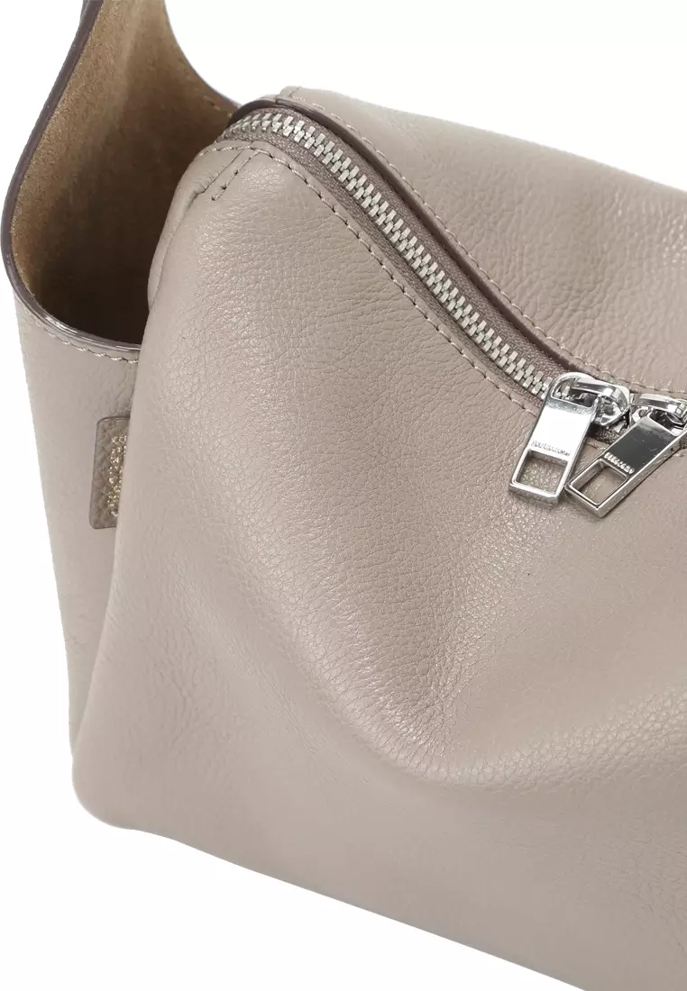 Petrichor Pockets Shoulder Bag Small - Grey