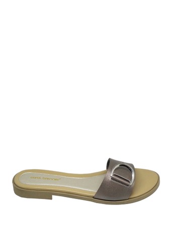 Jual Carol Brenner Carol Brenner Dragon Fruit Cokelat Muda Ladies Sandal Original Zalora Indonesia
