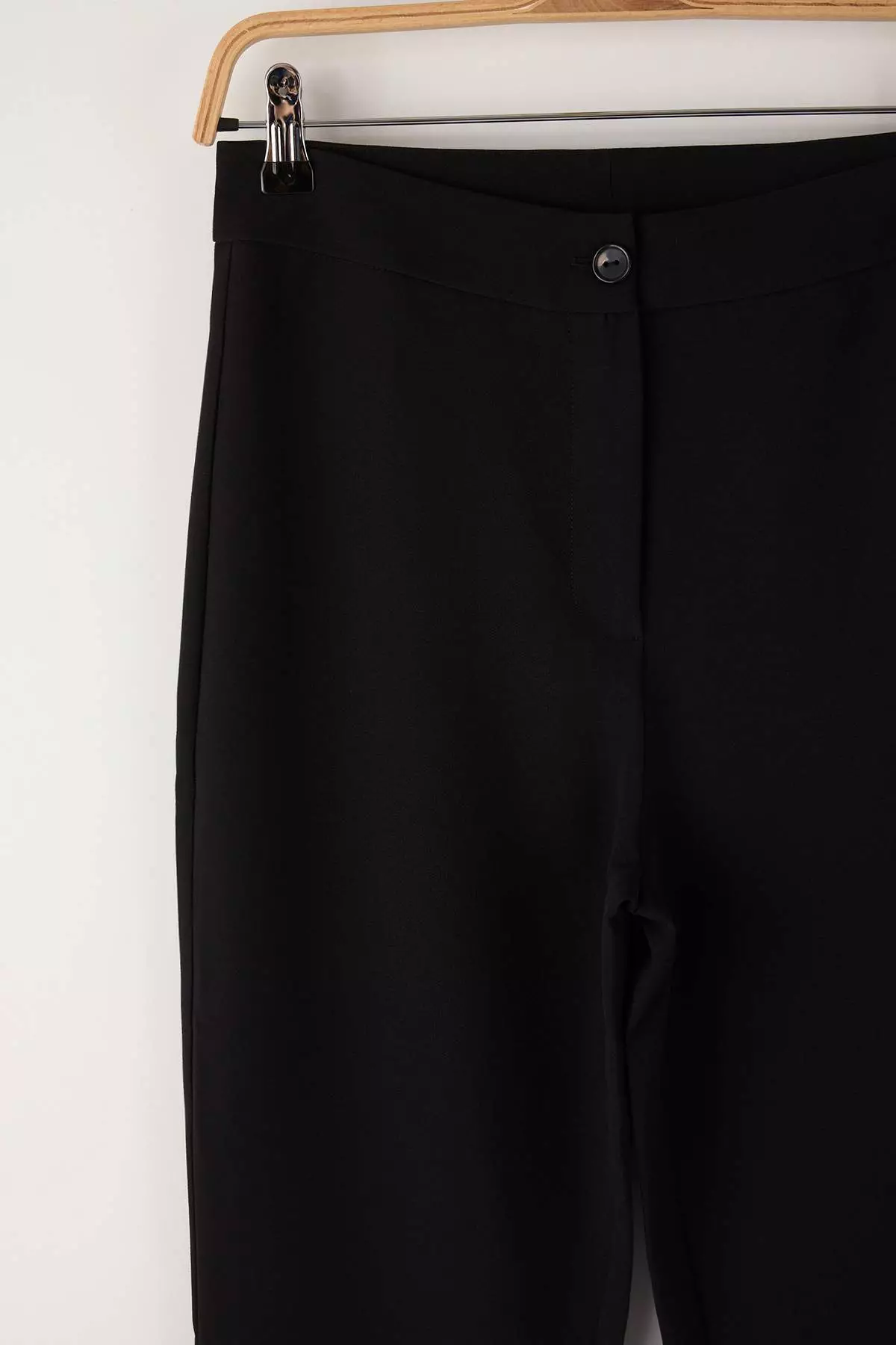 Black Flare Spanish Leg Trousers