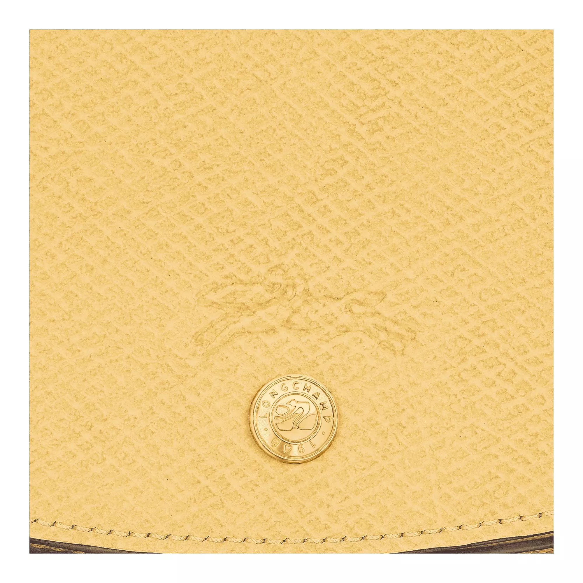 Épure S Crossbody Bag in Leather - Yellow Chick