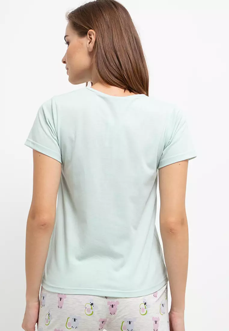 Pyjama Pijama Short Sleeve Short Pants Sleepwear