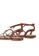 Billini brown Dree Sandals A5E57SH37CAB1BGS_3