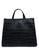 London Rag black Croco Faux Leather Hand Bag in Black 68532AC955D64BGS_1