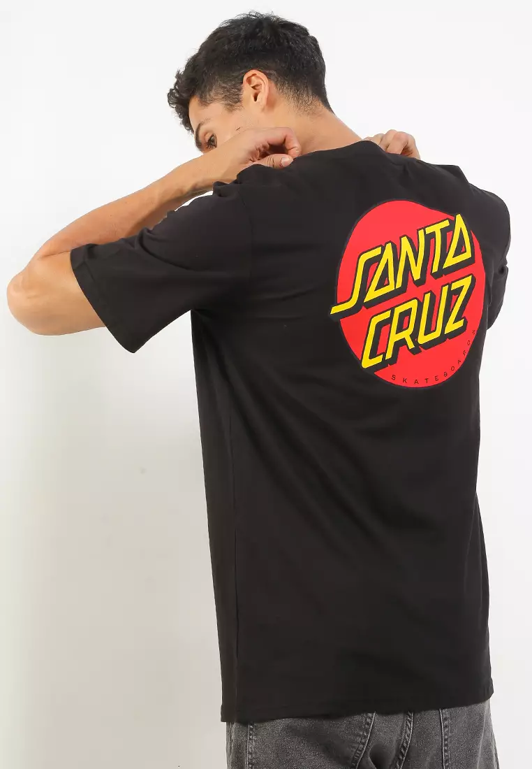 Jual Santa Cruz Classic Dot Chest T Shirt SM123 SS01 Original 2024