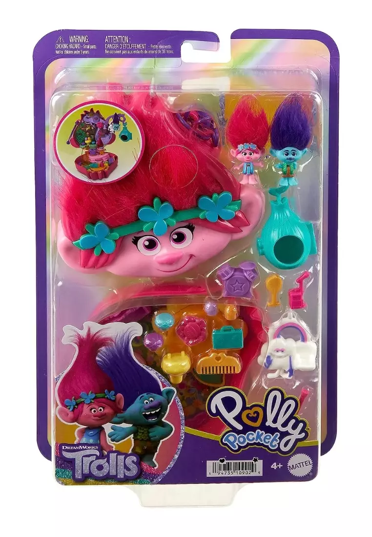 Buy Polly Pocket Polly Pocket Trolls Compact 2023 Online 