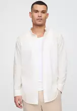 TOUJOURS/ garment dye organic cotton poplin cl