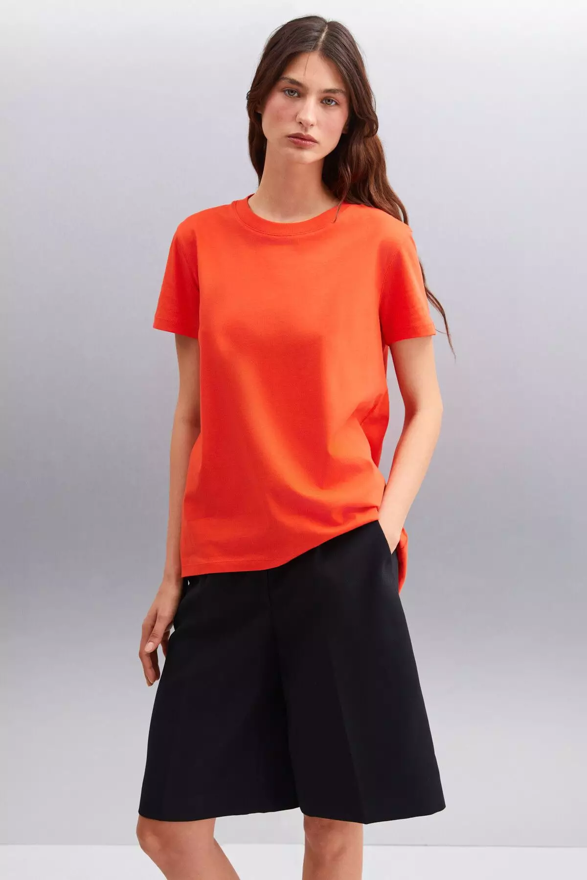 Samantha Long Back T-Shirt