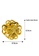 LITZ gold LITZ 916 (22K) Gold Four Leaf Clover Charm GP0208 0.91G+/- E7D9FAC141412BGS_2