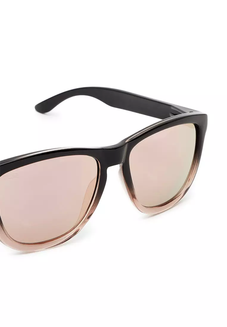 HAWKERS Rose Gold ONE FUSION Sunglasses for Men and Women. Official Product Designed in Spain