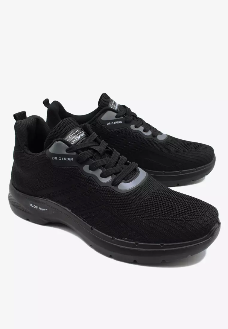 Dr Cardin Men Pillow Foam Lightweight Lace-Up Sneaker JIK-61085