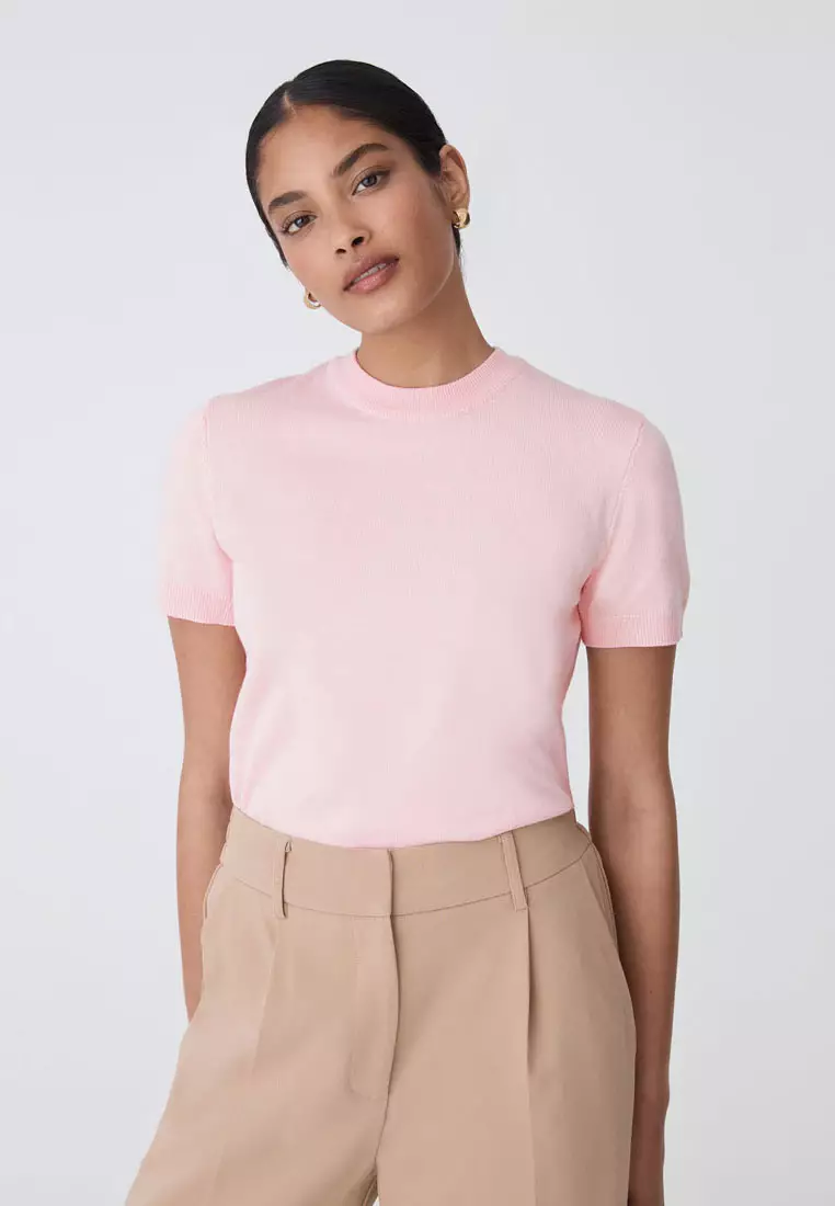 Catherine Short Sleeve Knit