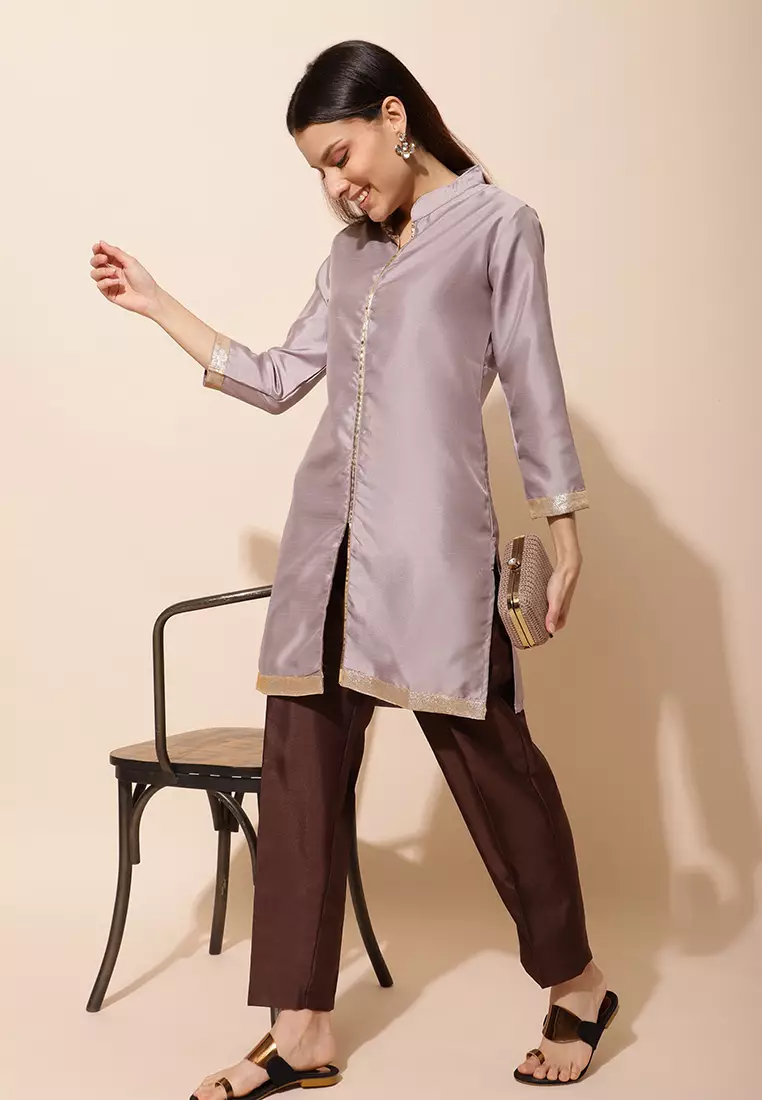 Chanira Festive Arifa Pants-Coffee