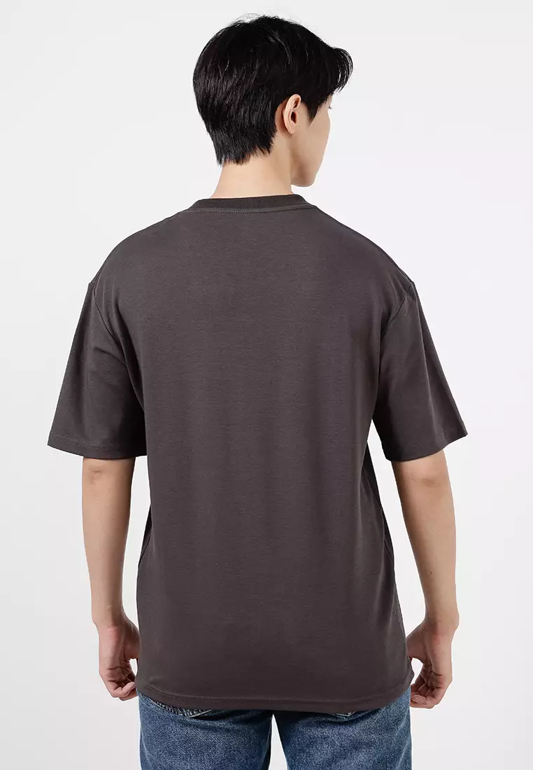 VOLKSWAGEN男士圆领徽标宽松版型 T 恤