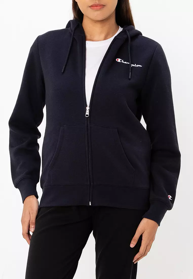 Champion hooded full zip sweatshirt best sale