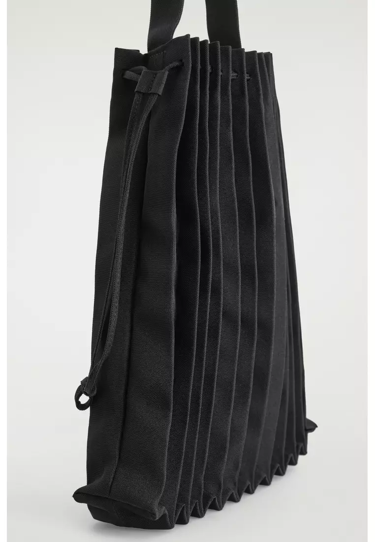 ACCORDION TOTE BAG - CANVAS