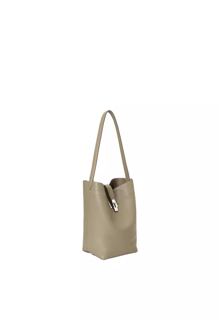 ZANA Shoulder Bag - Grey Khaki