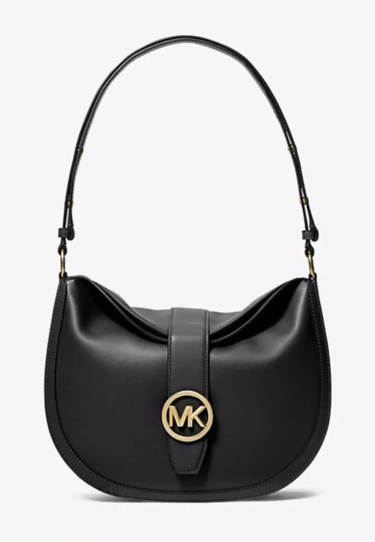 Jual Michael Kors Michael Kors Gabby Large Hobo Shoulder Bag Black