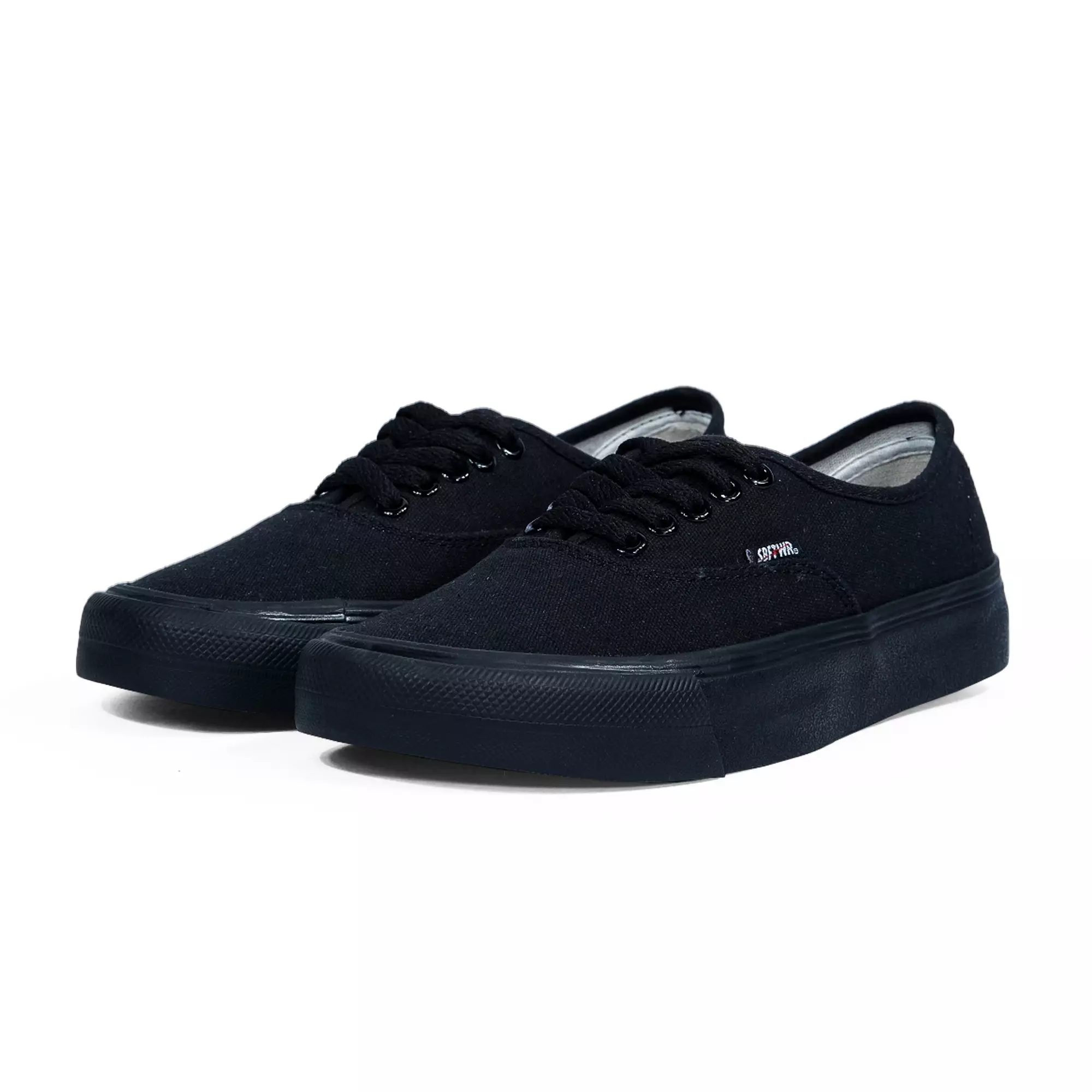 SABA Evermore  Low All Black - Sepatu Sneakers Casual Pria Wanita