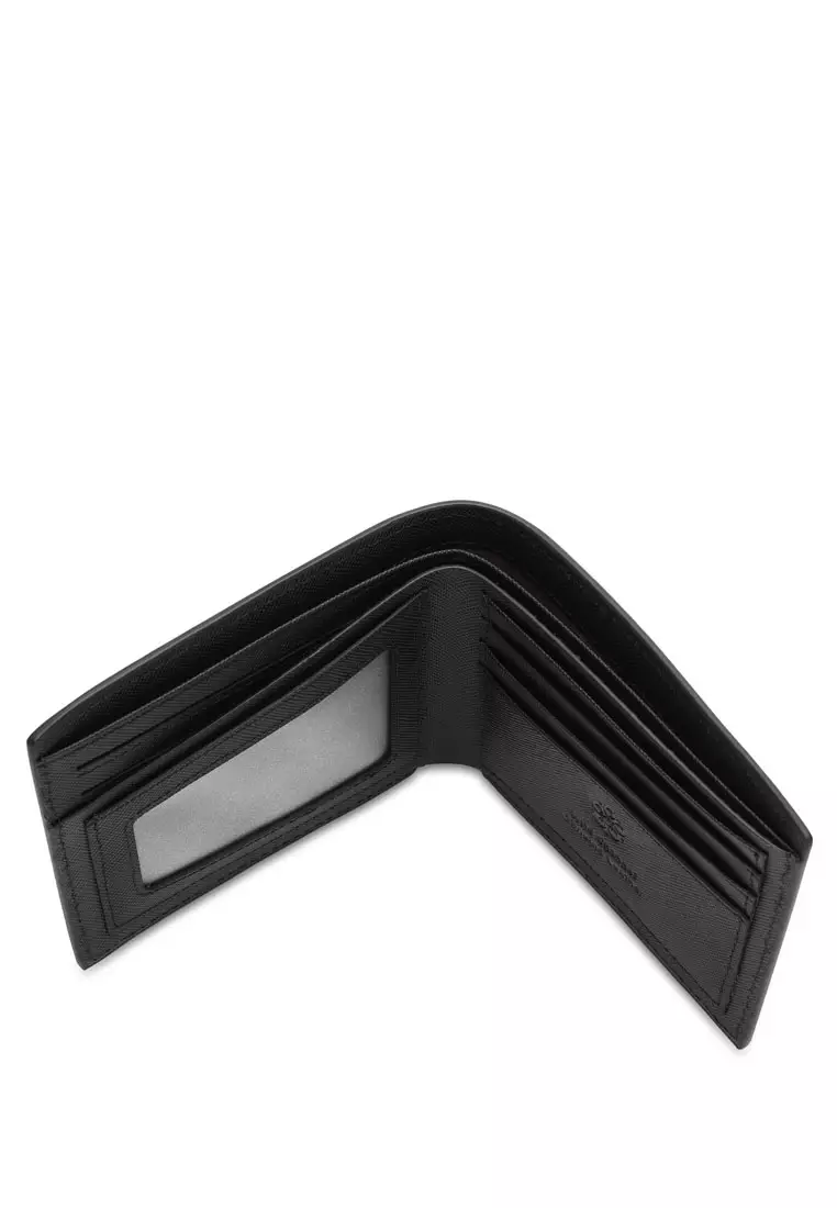 Men's Genuine Leather RFID Blocking Bi Fold Wallet