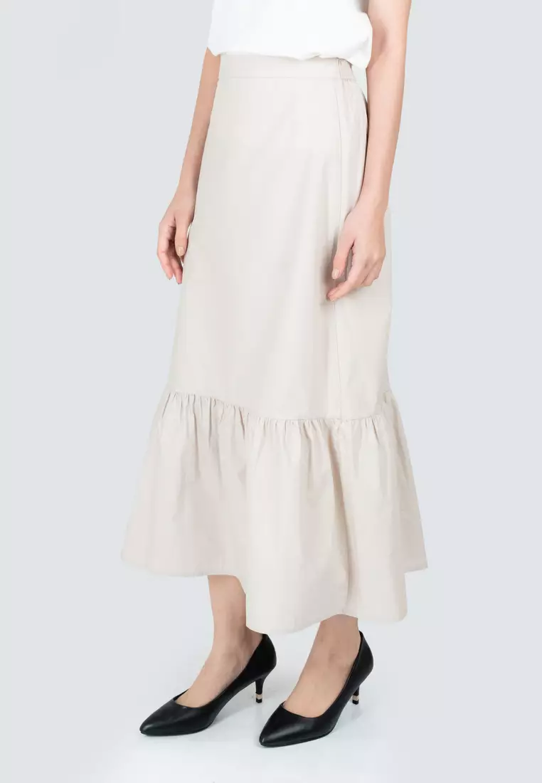 Polo Haus - Women’s Tiered Long Skirt WBLS003