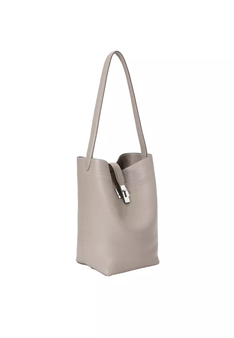 ZANA Shoulder Bag - Warm grey