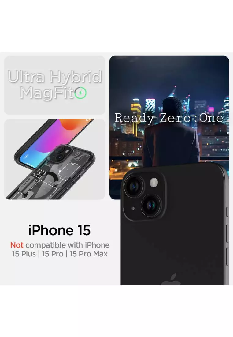 iCitySpigen iPhone 13 Ultra Hybrid Zero One (MagFit), Smoke