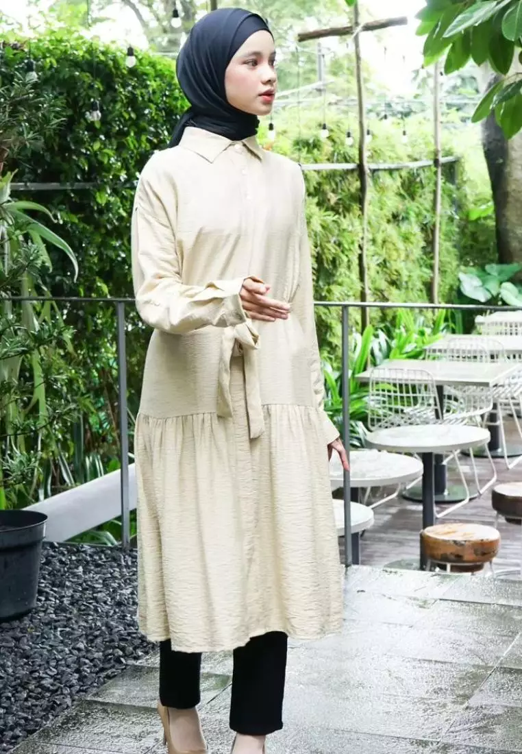 Shakila Long Tunik - Lime