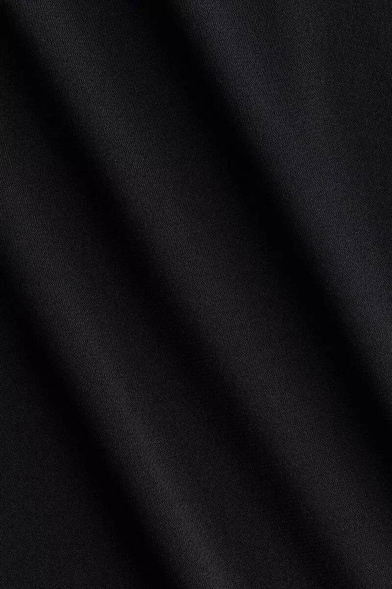Fitted roll-neck top