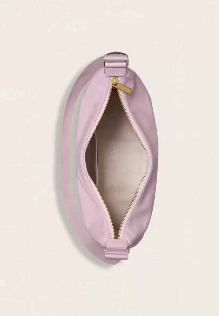 Kate Spade Carter Nylon Large Convertible Crossbody Lavender Smoke