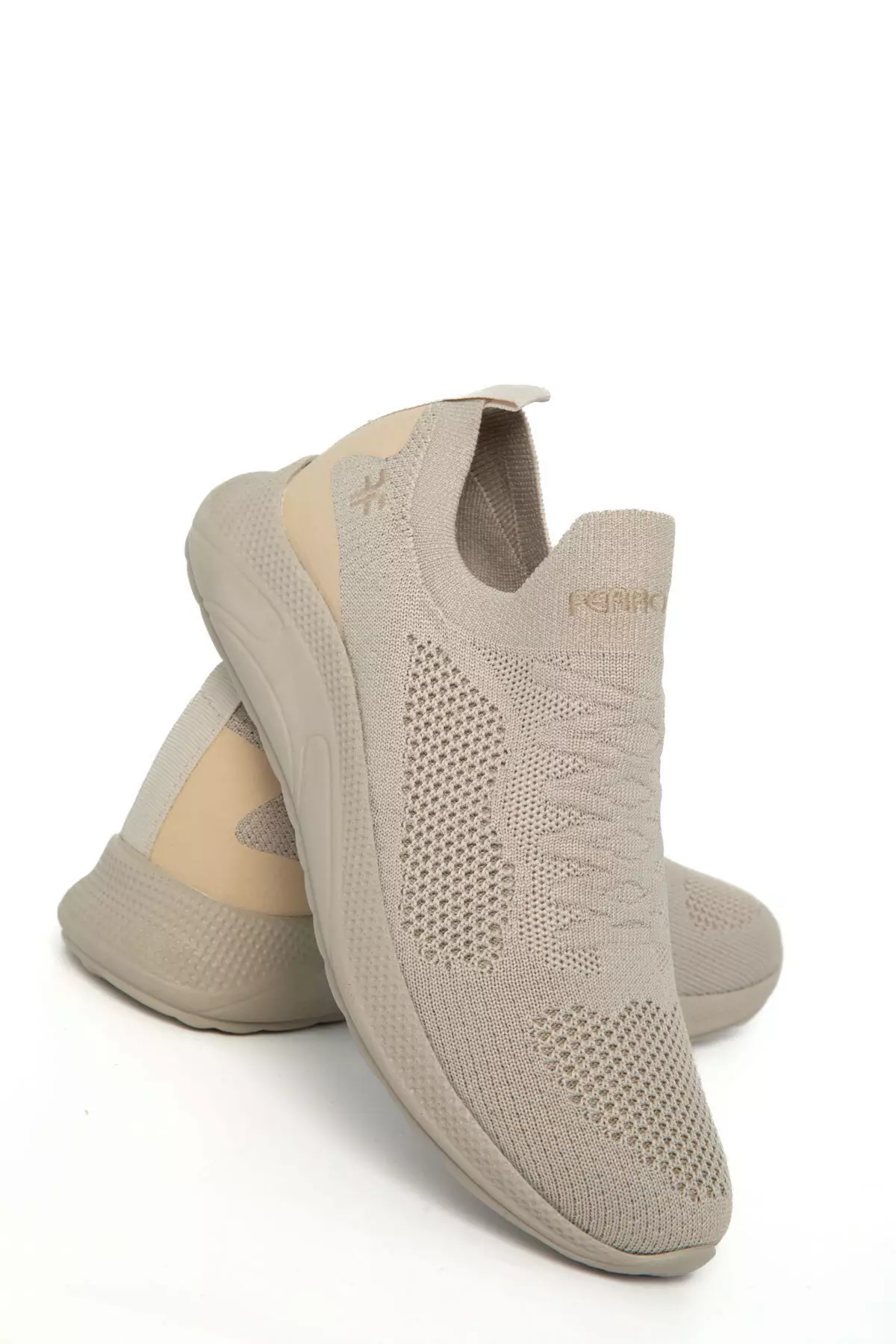 Beige Women'S Sneaker 21253