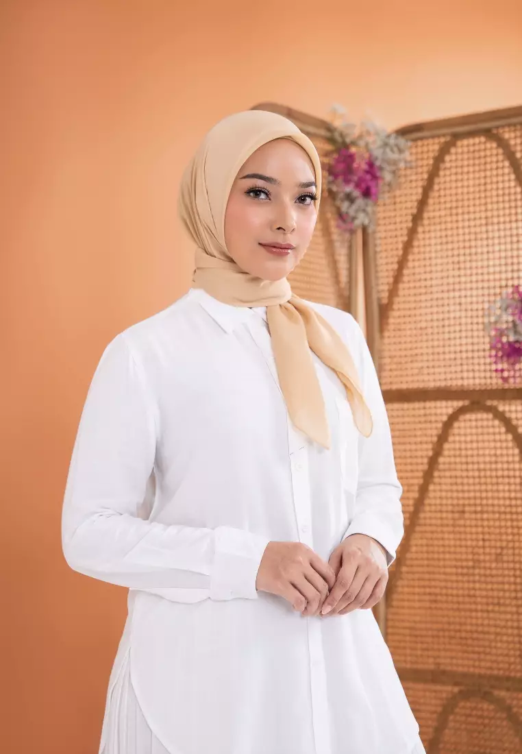 ZM Zaskia Mecca - Sana Khaky Hijab Kerudung Segi Empat