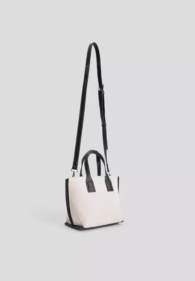 Top Handle Bag With Detachable Strap