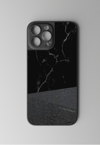 M.Craftsman black M.Craftsman - iPhone Case Super Slim Papery (Black- Marble) BFF96AC76DB4A9GS_1